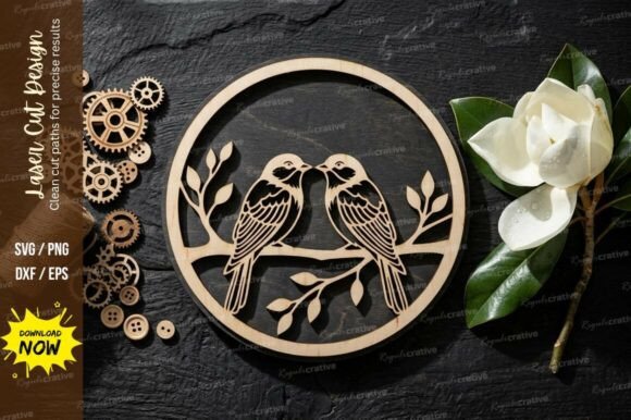 Evaluating Bird Branch Frame Laser Cut SVG Files for Precision DIY Projects