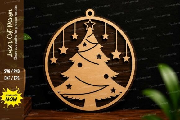 Evaluating Christmas Tree Ornament SVG Laser Cut Files for Holiday Projects