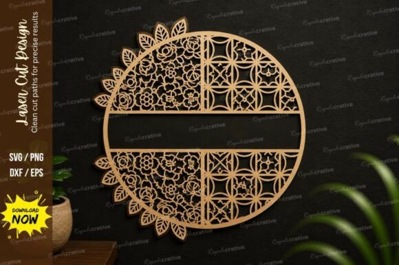 Integrating Mandala Circle Frame Laser Cut SVG Files into Professional Design Workflows