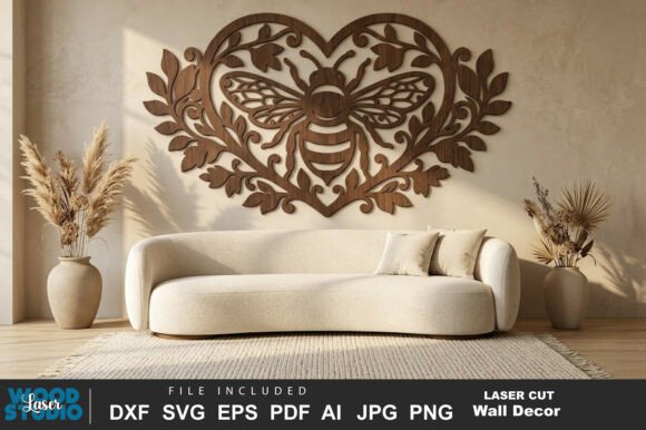 Integrating the Floral Bee Laser Cut SVG File into Professional Crafting Workflows