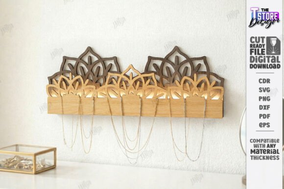 Transforming Clutter into Art: The Wall Jewelry Organizer Laser Cut CNC