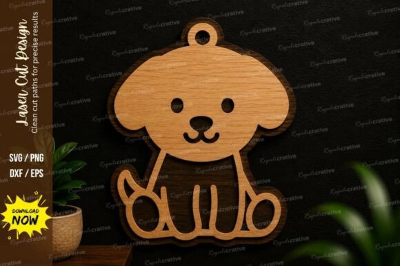 Unlocking Creativity with a Cute Puppy Laser Cut SVG Design